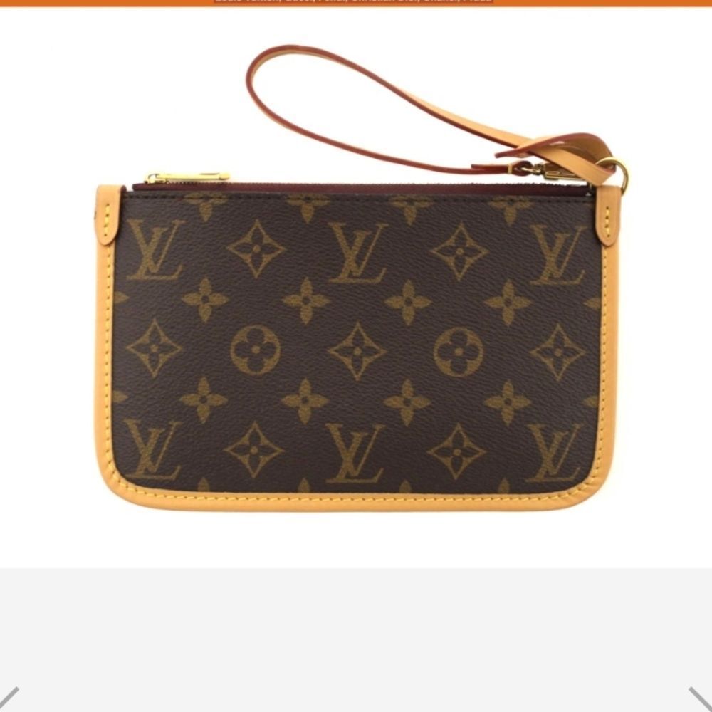 Authentic Louis Vuitton Monogram Carryall Pochette - Picture 2 of 10